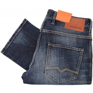 orange boss jeans